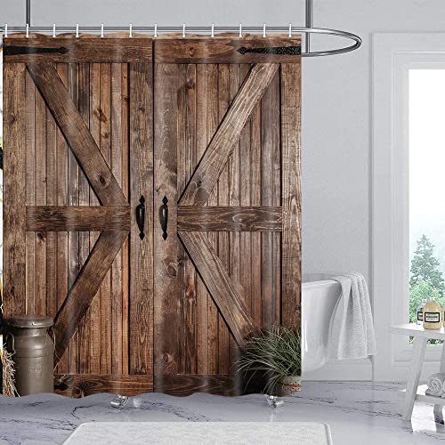 Farmhouse Style Shower Door