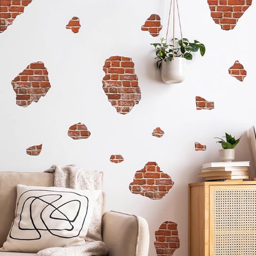 Faux Brick Wall Stickers