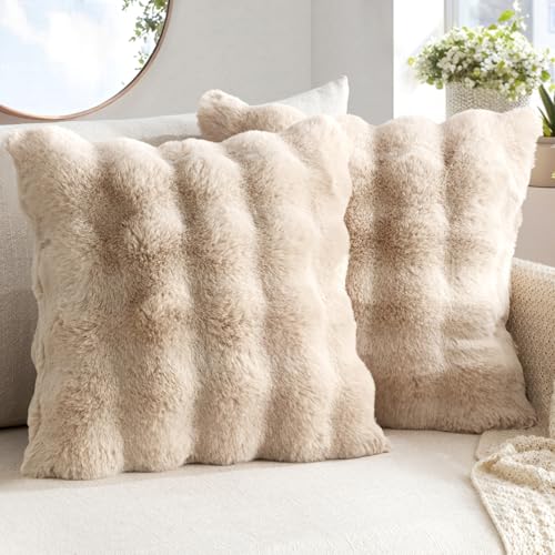 Imitation Fur Plush Pillow Cover