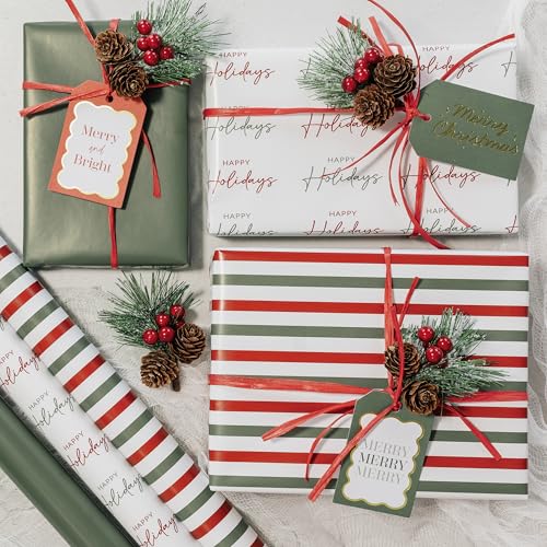 Festive Wrapping Paper Set