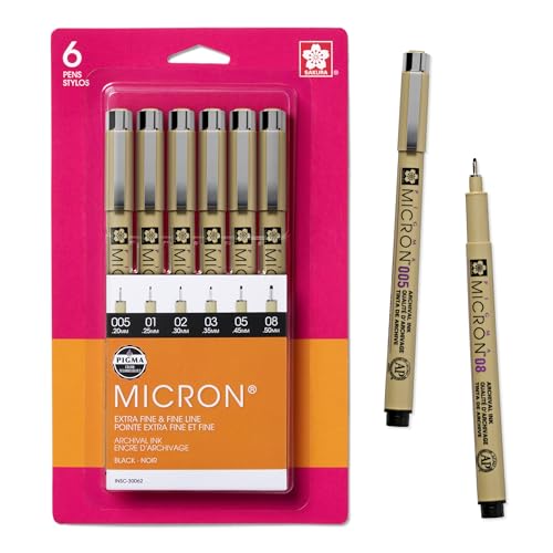 Fine Line Drawing Pens