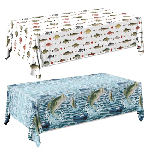 Fishing-Themed Tablecloth