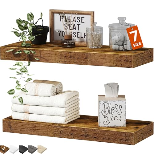 Versatile Floating Shelves