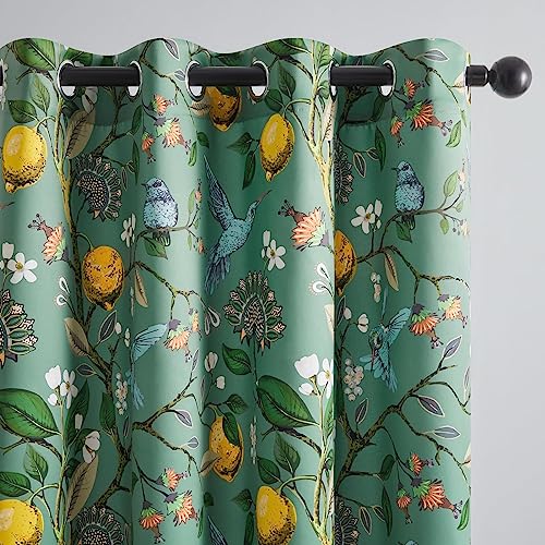Flora and Fauna Curtain Panels