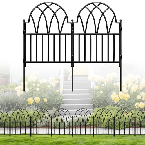 Floral Metal Fence Panels