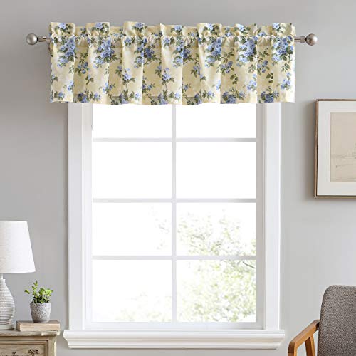 Floral Print Cotton Valance