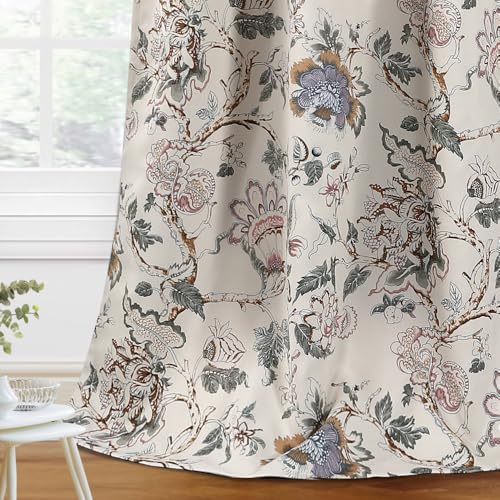 Floral Window Curtains