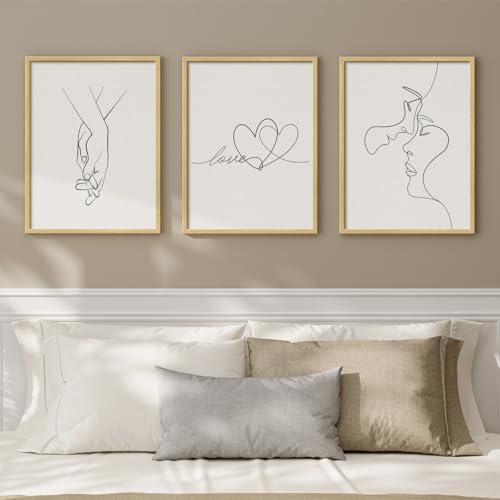 Framed Abstract Romantic Art
