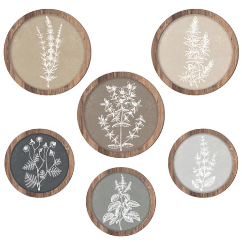 Framed Botanical Wall Art Set