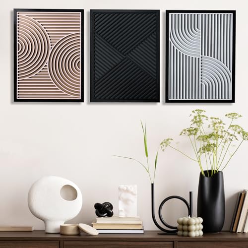 Encased Geometric Figures Art