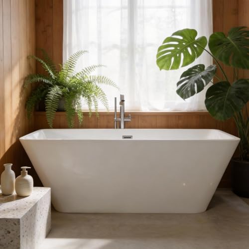 Freestanding Outdoor Bathtub