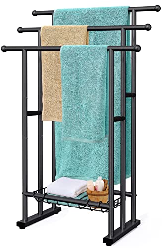 Slanted Towel and Garment Stand