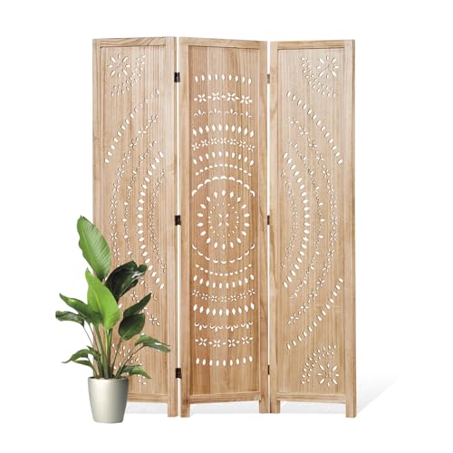 Freestanding Wooden Room Divider Panels