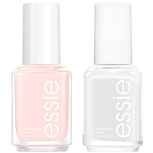 French Manicure Nail Polish Set