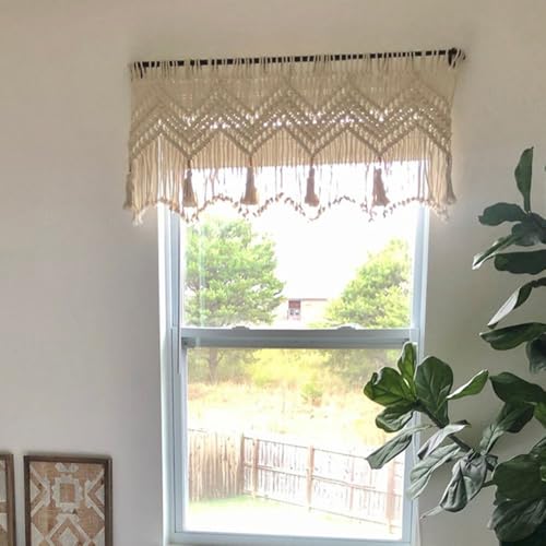 Fringe Macramé Valance