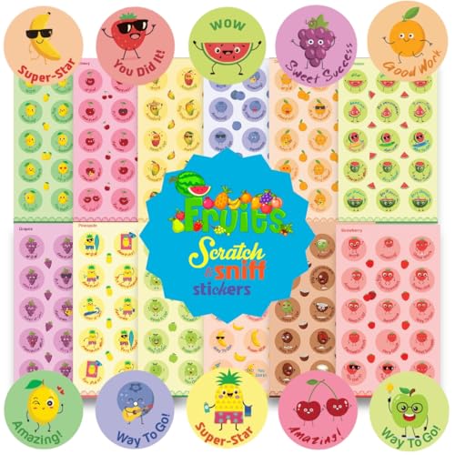 Fruit-Scented Stickers