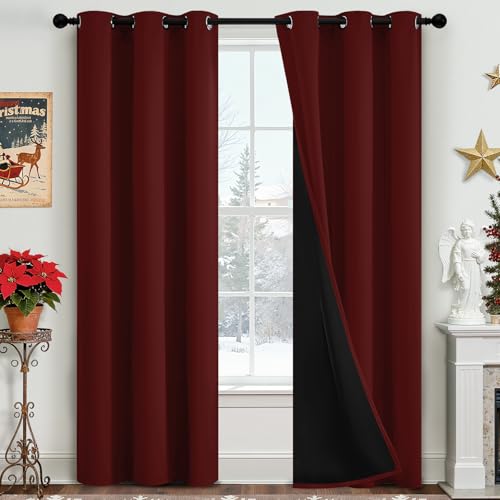 Garnet Blackout Curtains