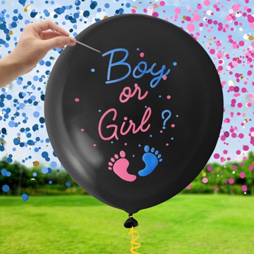 Gender Reveal Confetti Balloons