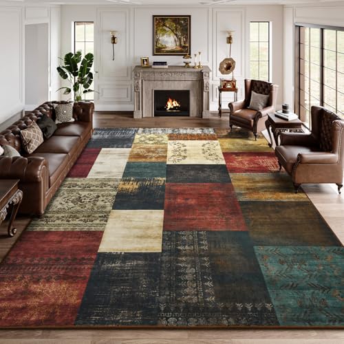 Geometric Design Throw Rug