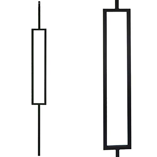 Decorative Metal Stair Baluster with Geometric Design