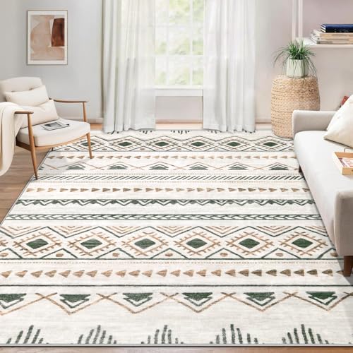 Vibrant Geometric Nursery Rug