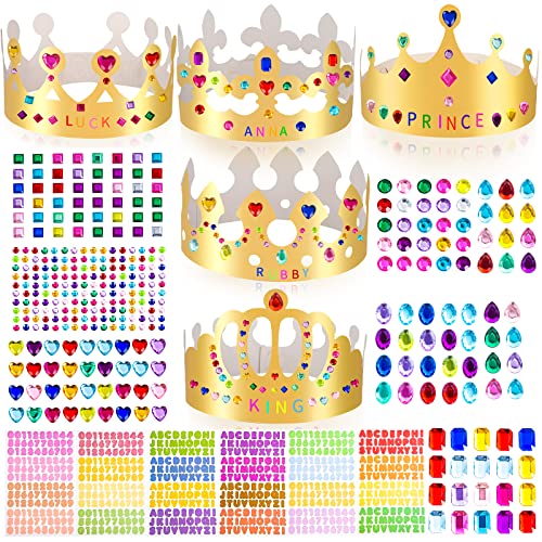 DIY Geometric Paper Crown Kit