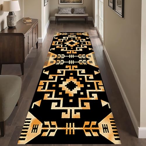 Geometric Pattern Throw Rug
