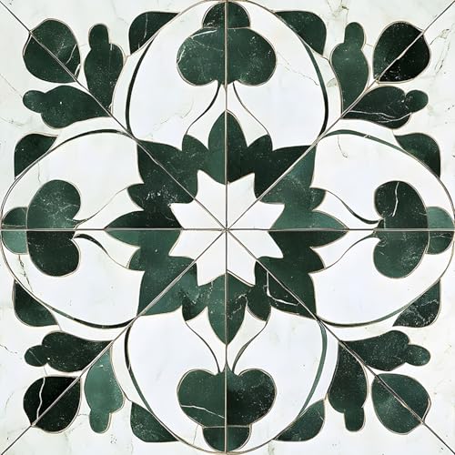 Geometric Patterned Ceramic Tiles