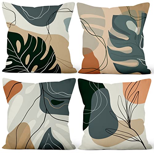 Geometric Patterned Pillow Covers