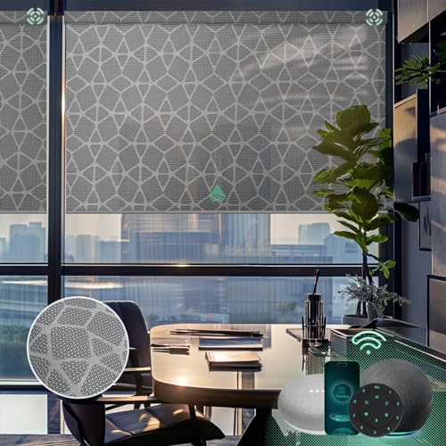 Geometric Patterned Roller Blinds