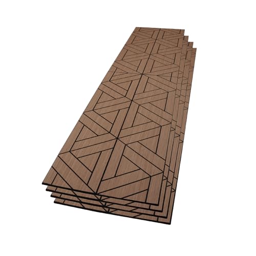Geometric Wood Ceiling Boards