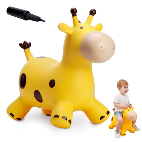 Giraffe Themed Steer Toy