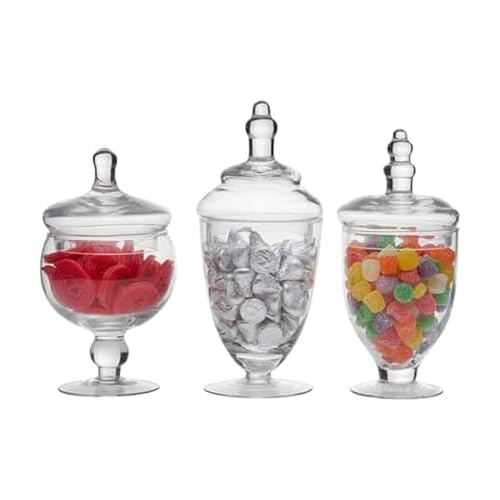 Glass Apothecary Jars