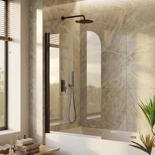 Glass Panel Tub Enclosure