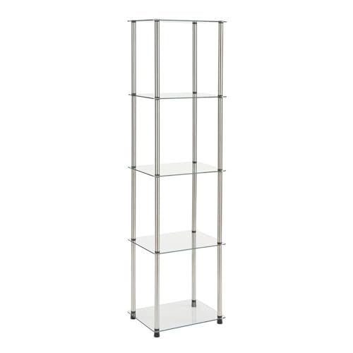 Shelving with Glass