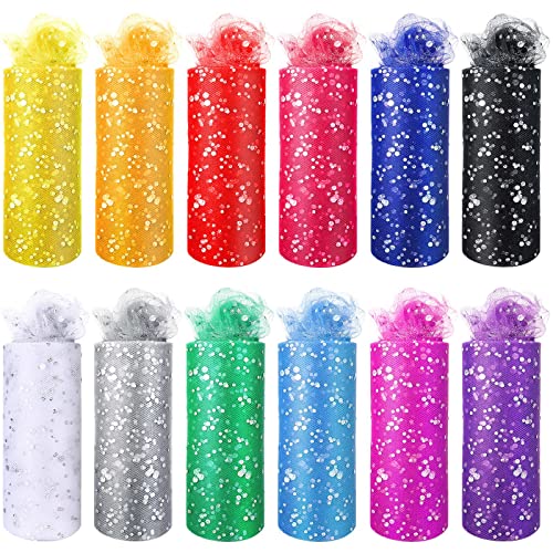 Glitter Sequin Fabric Roll