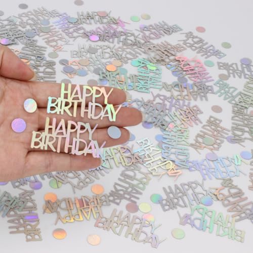 Table Decorations with Glitter