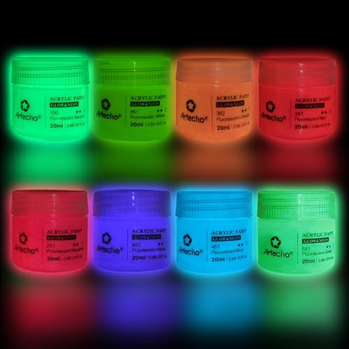 Glow-in-the-Dark Paint Set