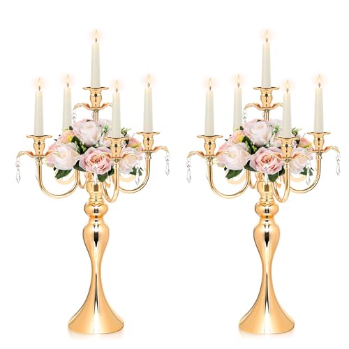 Elegant Gold Candelabra