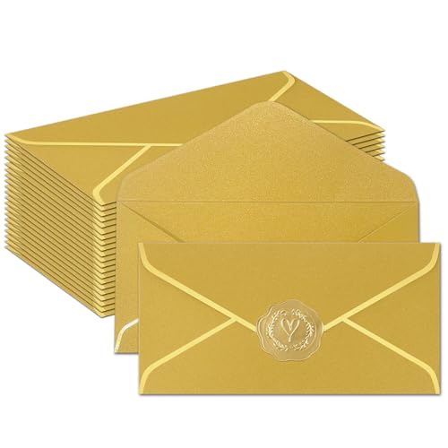 Luxury Gold Foil Envelopes