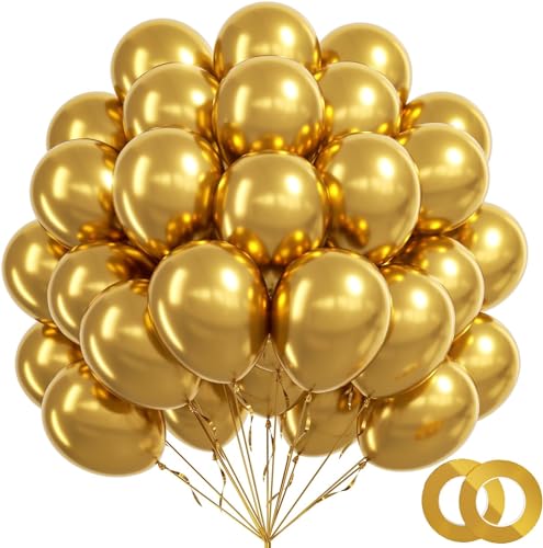Gold Metallic Balloons