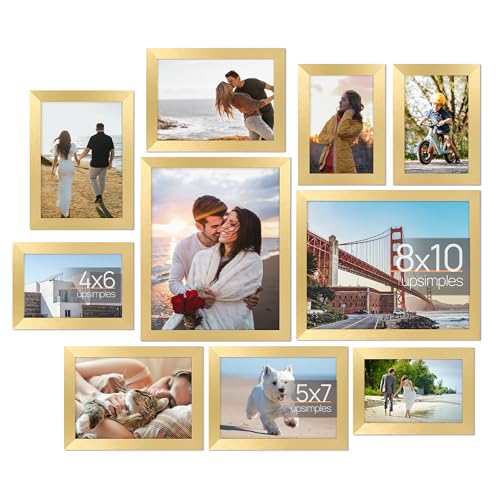 Gold Picture Frames Assorted Sizes