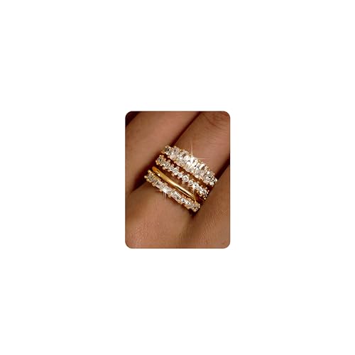 Gold Tone Statement Ring