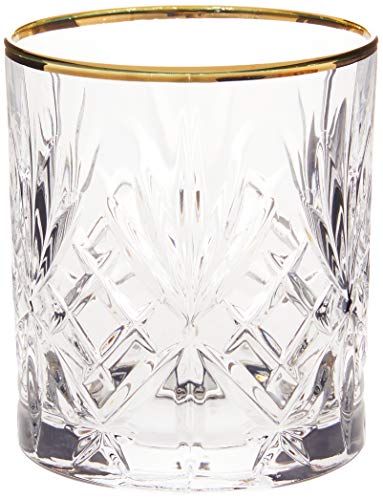 Gold Rimmed Glassware Set