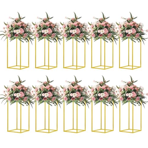 Gold Tall Wedding Centerpiece Stand