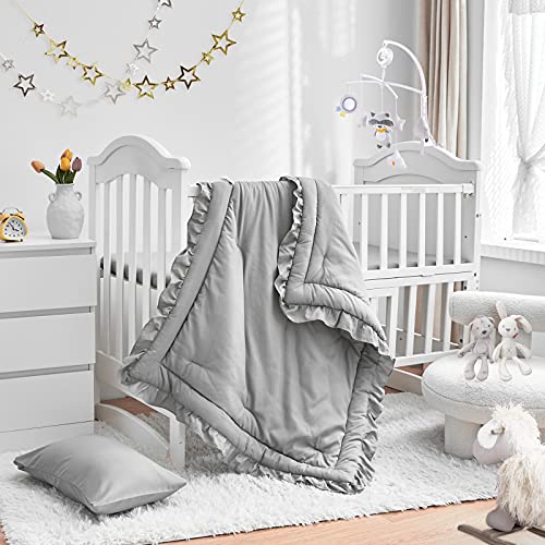 Misty Gray Cradle Set