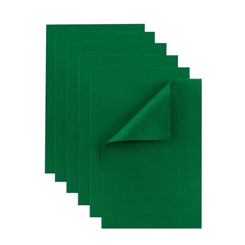 Green Felt Fabric Sheets
