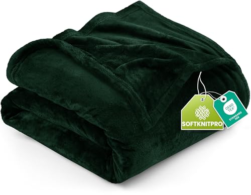 Green Plush Fleece Blanket