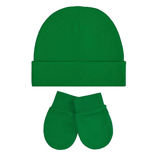 Green Stem Baby Hat