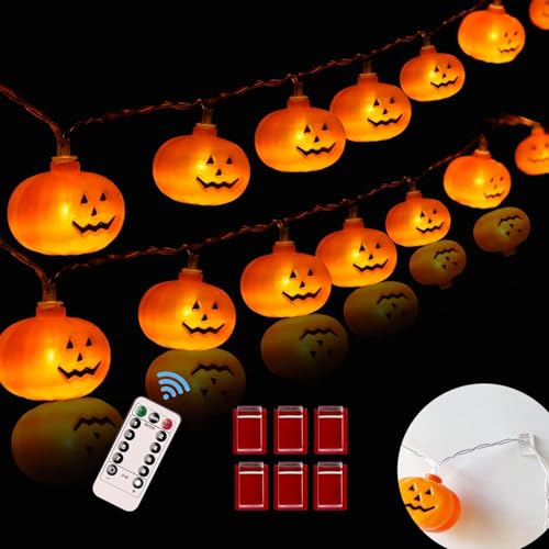 Halloween Pumpkin String Lights